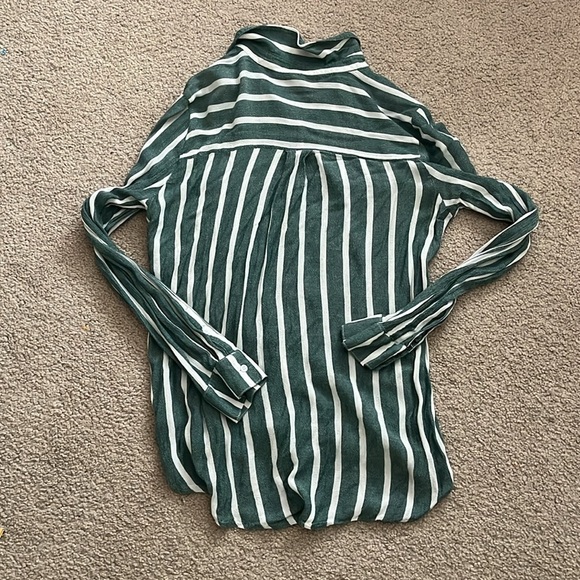 “BP button down striped blouse size small” - Picture 6 of 9